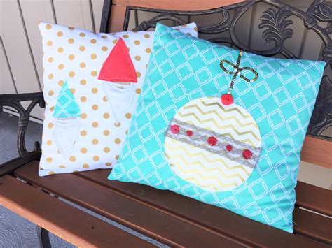 Christmas Ornament Envelope Pillow Tutorial A Vision To Remember All