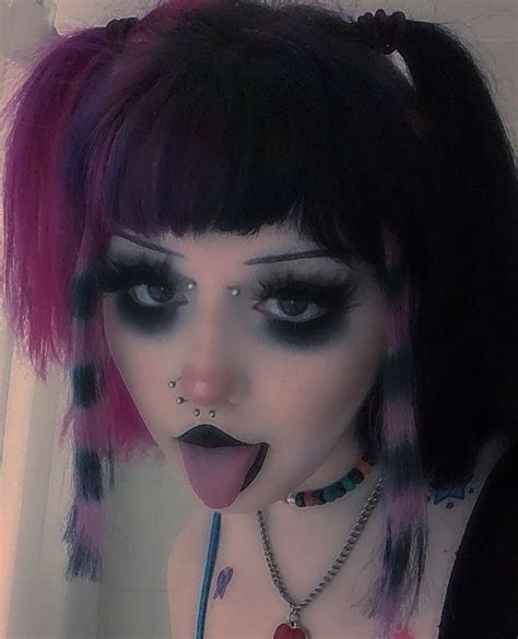 When I Learn Make Up 3 In 2021 Punk Makeup Emo Makeup Edgy Makeup