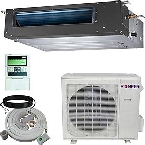 Pioneer Concealed Duct Mini Split Inverter Air Conditioner With Heat