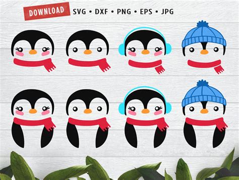 Free Penguin Face Svg 302 Best Quality File