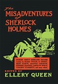 The Misadventures of Sherlock Holmes (book cover) Painting by Aage Lund