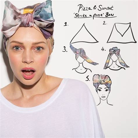 Learn How To Tie A Silk Scarf Into A Cute Bow Ed Click