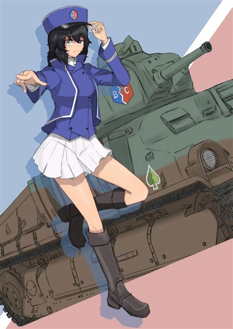 Andou Girls Und Panzer Drawn By Shibainutank Danbooru My Xxx Hot Girl