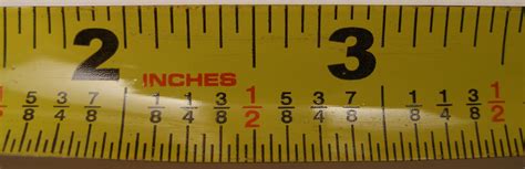 Printable Inch Measuring Tape