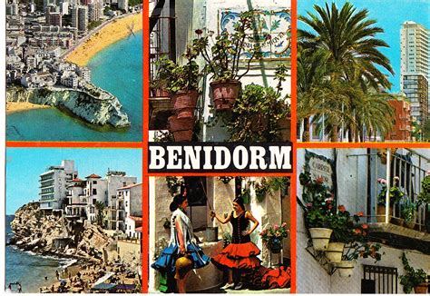 Spain Benidorm 1980 Used Postcard Europe Spain Valencia