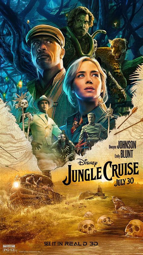 New Poster For Disneys Jungle Cruise Rmovies