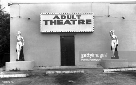 exterior view of an adult theater lake worth florida 1979 news photo getty images