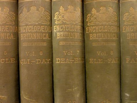 The Encyclopaedia Britannica Britannica Book Cover Design Vintage Books