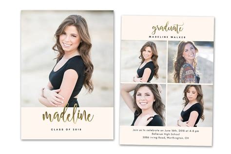 Pin On Graduation Announcement Template