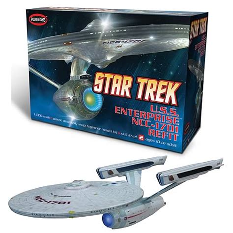 Star Trek Uss Enterprise Ncc 1701 Refit 11000 Scale Model Round 2