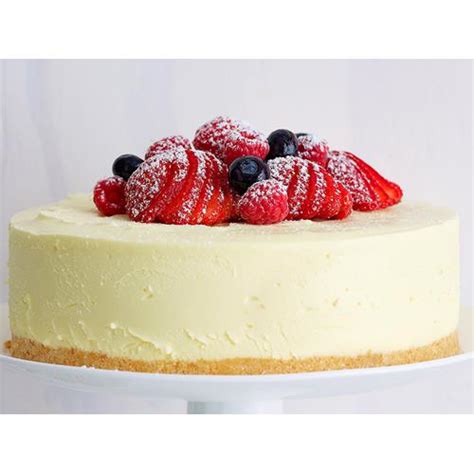White Chocolate Cheesecake And Mixed Berries Recipe Food To Love