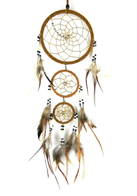 Pretty White Apache Dream Catcher Stone Bead Traditional New