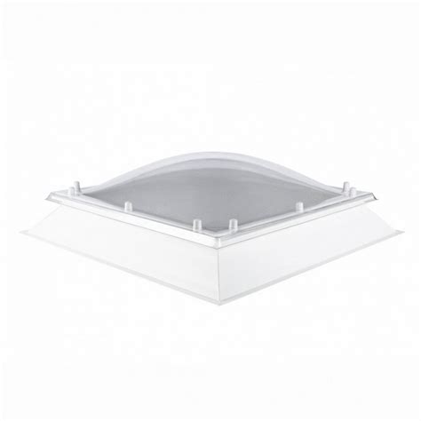 fixed polycarbonate rooflight with 150mm upstand coxdome trade access panels