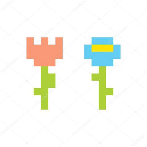 Small Pixel Art Flower Img Woot