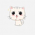 卡通可愛貓咪表情包PSD圖案素材免費下載 - 尺寸3000 × 3000px - 圖形ID401092149 - Lovepik