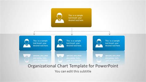 Four Levels Tree Organizational Chart For Powerpoint Vrogue Co