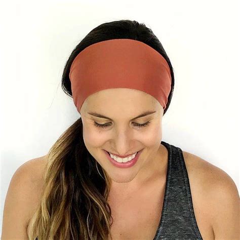 Yoga Headband Workout Headband Fitness Headband Running Etsy
