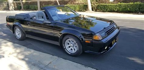 1985 Toyota Celica Gts Convertible 5 Speed Manual Excellent Condition