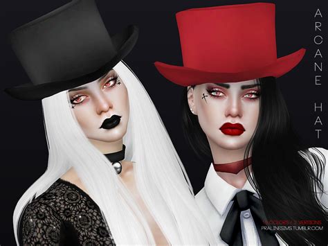 Sims Cc S The Best Hat By Pralinesims