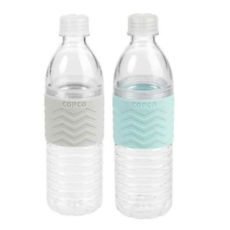 Copco Hydra Reusable Tritan Water Bottle Spill Resistant Lid Non Slip