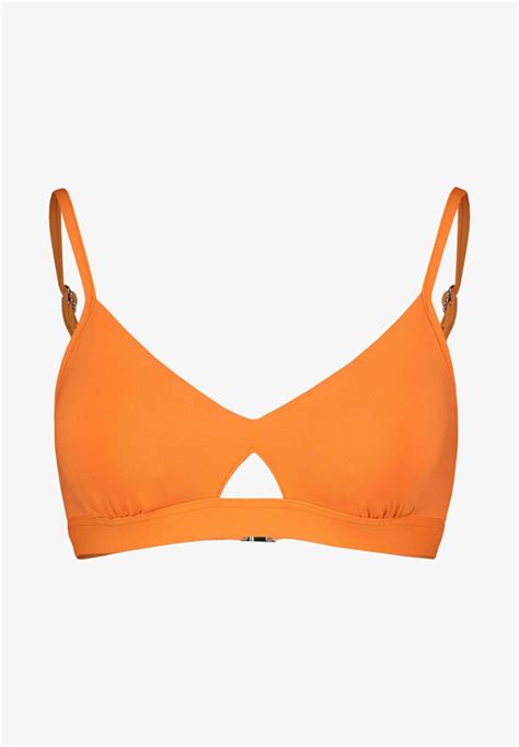 Seafolly Active Hybrid Bralette Bikini Top Orangeorange Zalandode