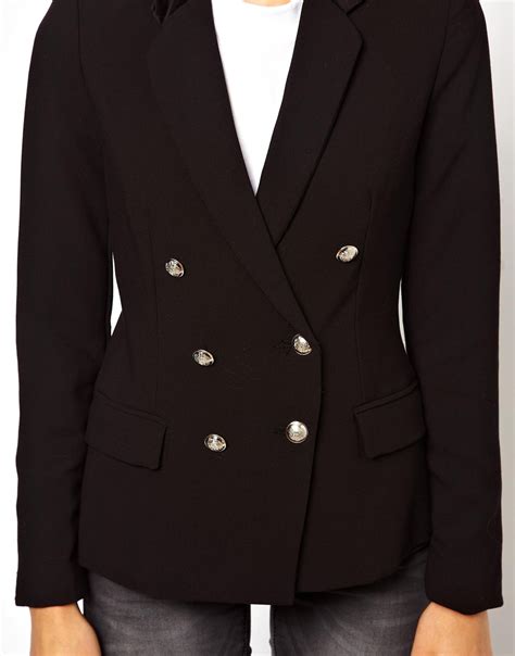 Mango Double Breasted Blazer At