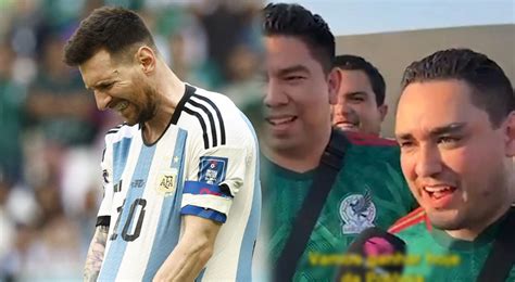 Hinchas mexicanos aseguran que dejarán a la Argentina de Messi fuera