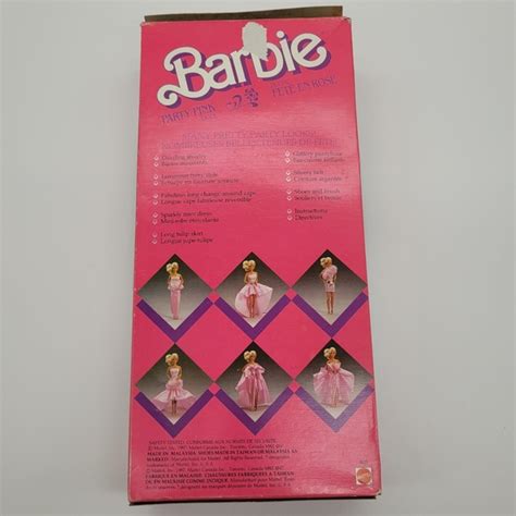 Barbie Toys Barbie Party Pink Vintage 987 8s Doll Poshmark