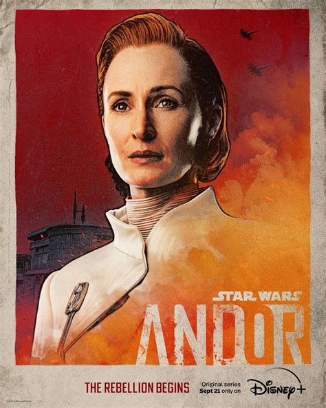 Star Wars Andor Rivelati I Primi Tre Character Poster Star Wars Addicted