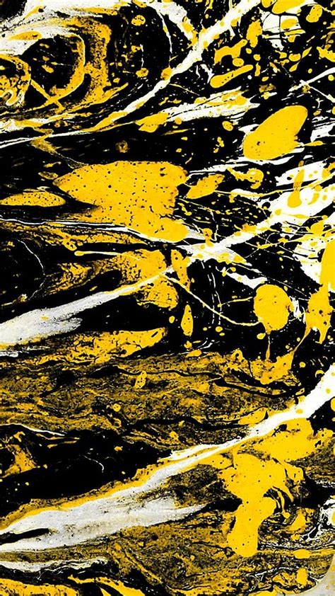 Update 78 Black Yellow Abstract Wallpaper Vn