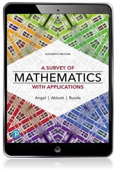 Survey Of Mathematics With Applications A
