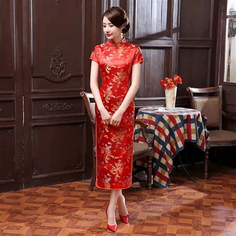 Chinese Traditional Costumes Vestito Orientale Women Tight Bodycon Dress Cheongsam Tang Suit