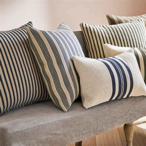 Get creative and mix and match designs and textures to suit your style. Kyuu Outdoor Cushion Cover & Pad, Large - Multi Stripe in ...