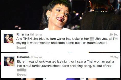 rihanna sparks live sex show arrest in thailand after tweet irish mirror online