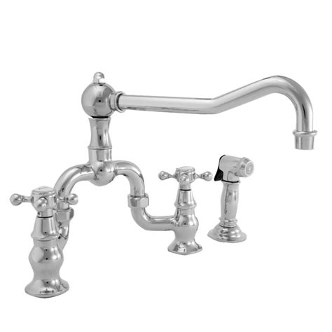 All newport brass kitchen faucets feature solid brass construction and are built to last. Faucet.com | 9452-1/26 in Polished Chrome by Newport Brass
