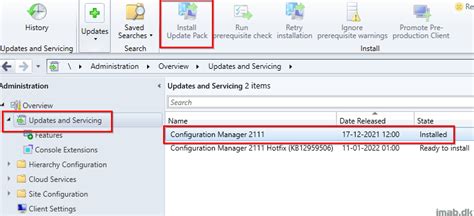 I Updated Configuration Manager In Production To Version 2111 Last