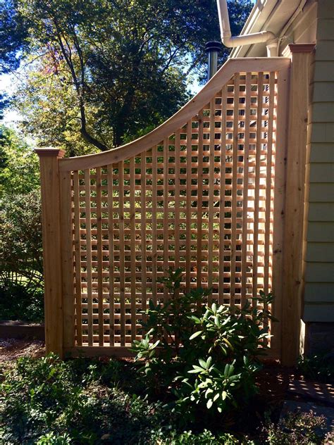 Cedar Greenwich Square Lattice Fence Panel Atlas Outdoor Lattice