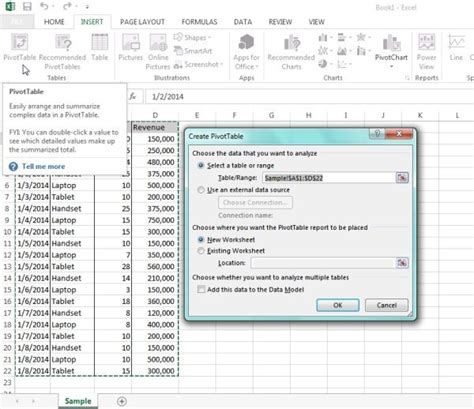 How To Create Pivot Table In Excel 2013 [Guide] - Write a Writing