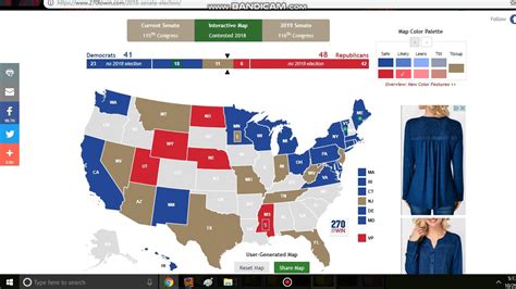 2018 Senate Prediction By Youtube