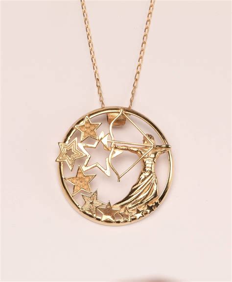 Zodiac necklace, Sagittarius necklace, star necklace, Gold necklace, dainty necklace, unique 