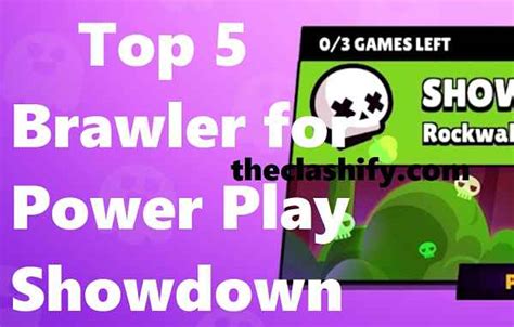 Brawl stars is a mix of multiplayer mobile shooting game and moba. Top 6 Brawl Stars Brawler for Power Play Showdown 2020