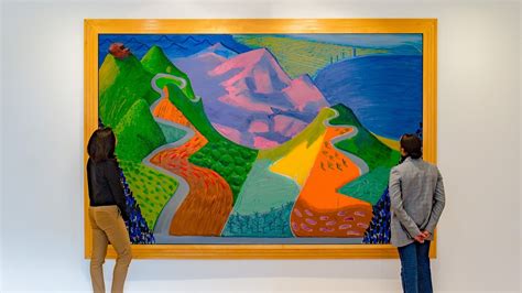 David Hockney Landscape Painting Expected To Smash Auction Record Bt