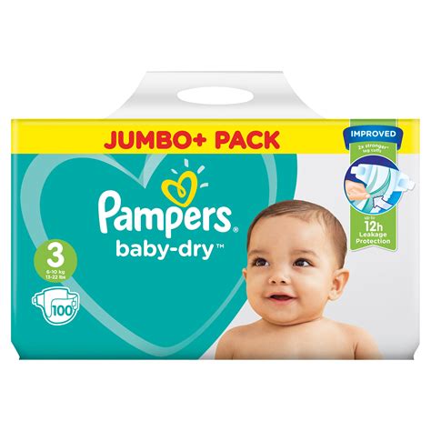 Pp00050555 Pampers Baby Dry Size 3 Jumbo Pack 100 Hope Education