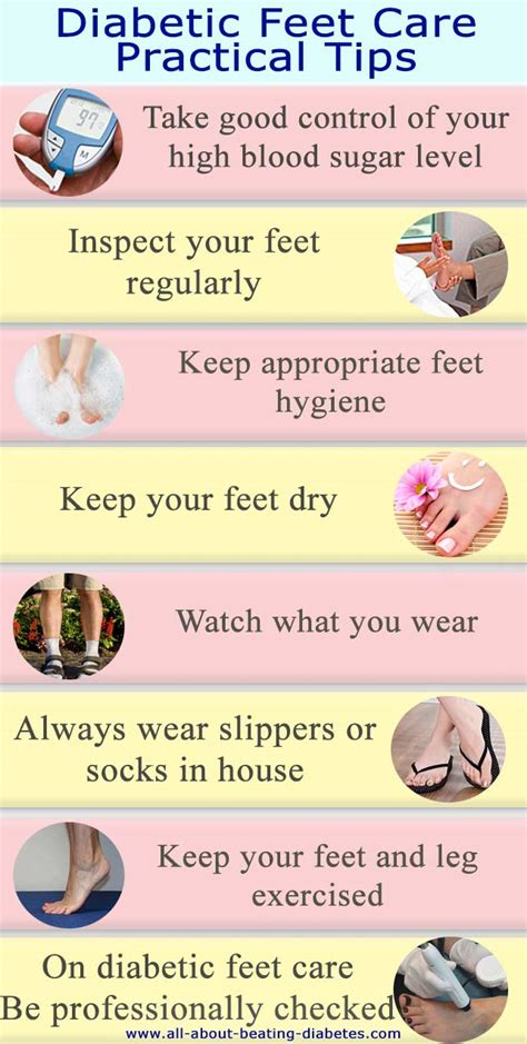 11 smart tips for diabetic foot care