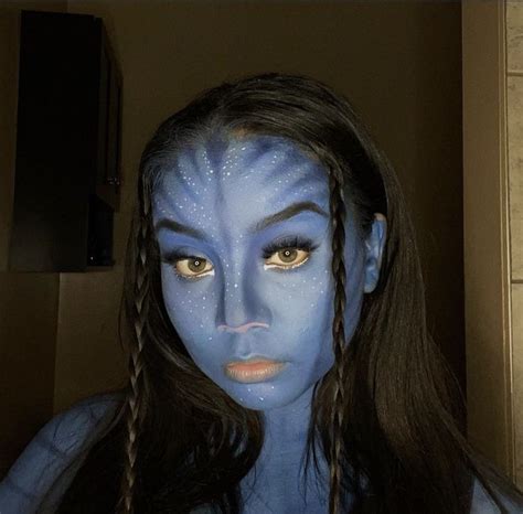 Face And Body Paint Face And Body Avatar Makeup Avatar Cosplay Avitar