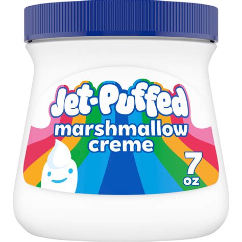 Jet Puffed Marshmallow Creme 7 Oz Jar