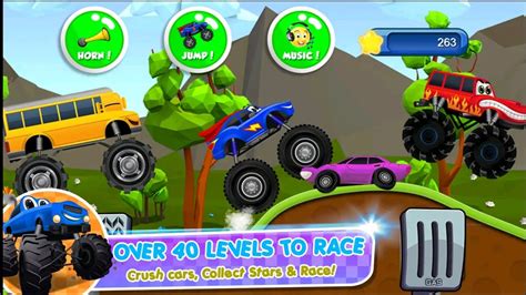 Monster Truck Racing For Toddlers And Kids😀2023 Tamim Gaming Part 4