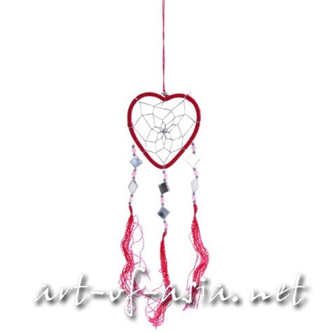 Hochwertige produkte rund ums sticken sticken&amp;nbsp; Traumfänger, Herz, verschiedene Größen, Rose Red | Fahnen ...
