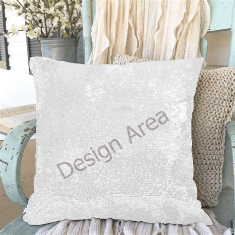 Custom Sequin Pillow Case 18x18