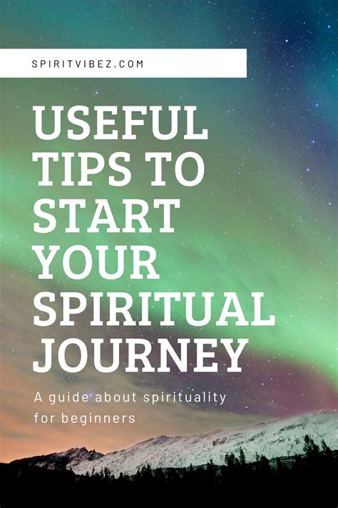 Useful Tips To Start Your Spiritual Journey A Guide About Spirituality